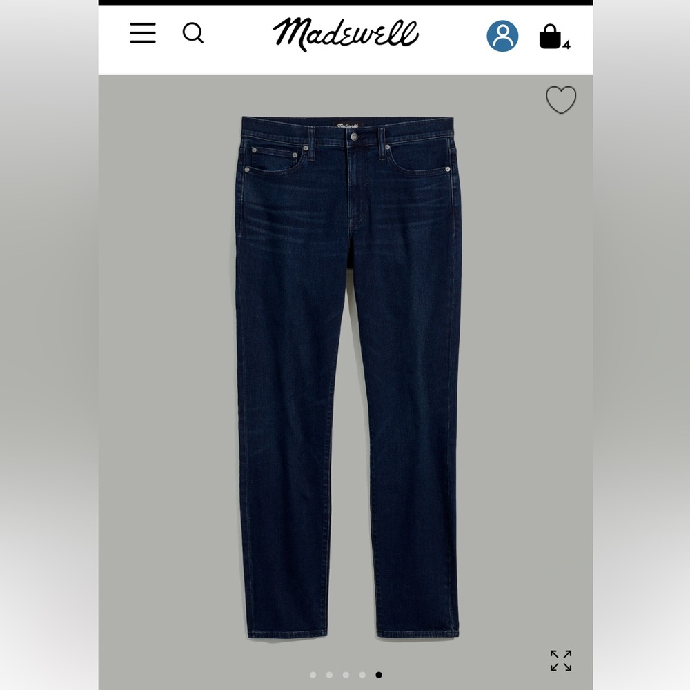 Madewell Men’s Athletic Slim Jeans